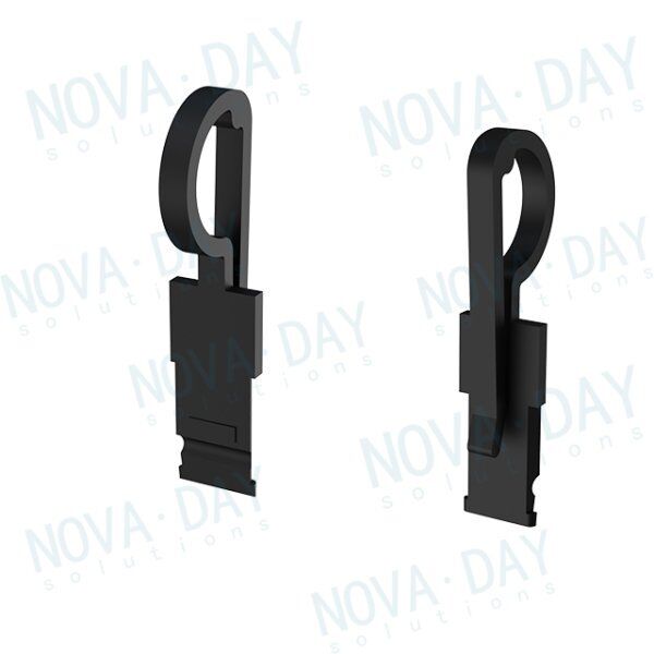 esl glass clip with anti slip pad for glass shelf,glc 1 (copy)