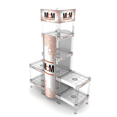 4141 4 Motor Oil Plastic Modular Display Lubricant Modular Display