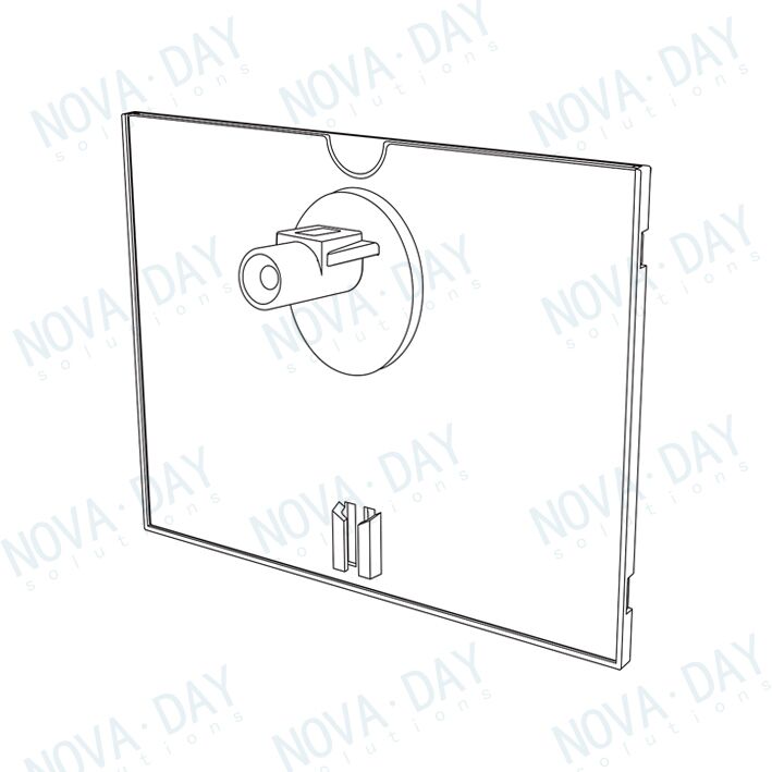 reflex sign holder for arm – us a6 face out graphic holder